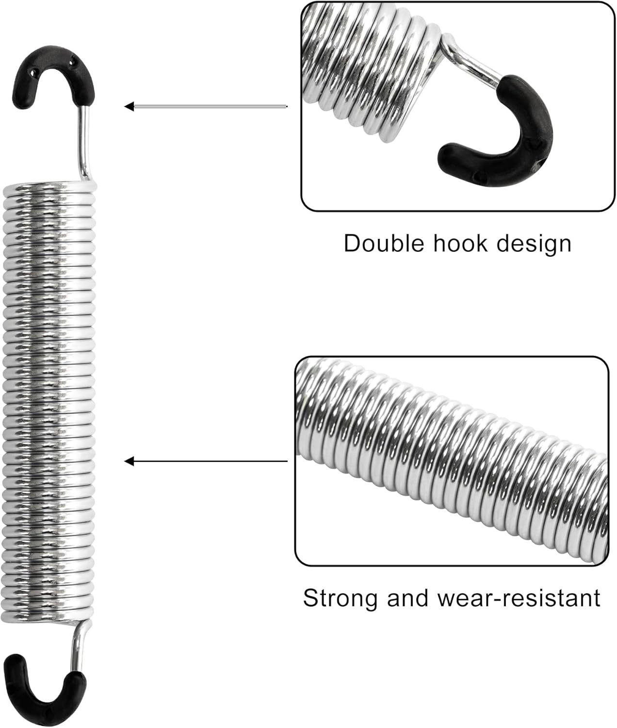 Yaaqoo 5-1/2 Inch Overall Length Recliner Sofa Chair Mechanism Tension Springs R