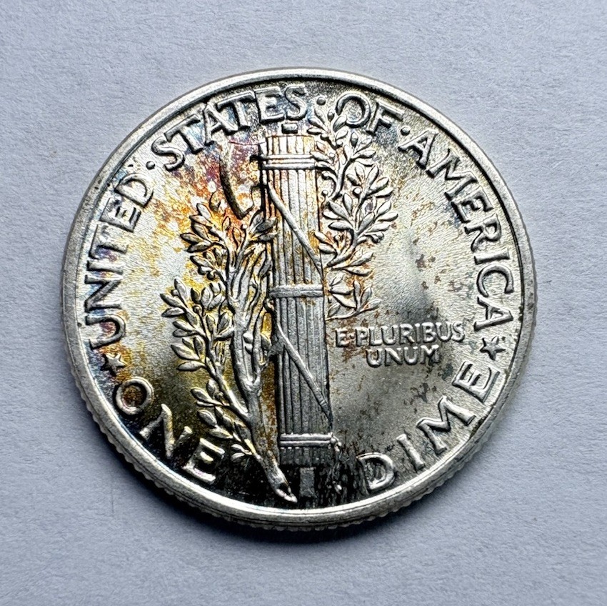 1942 10C Mercury Dime- Choice Gem BU