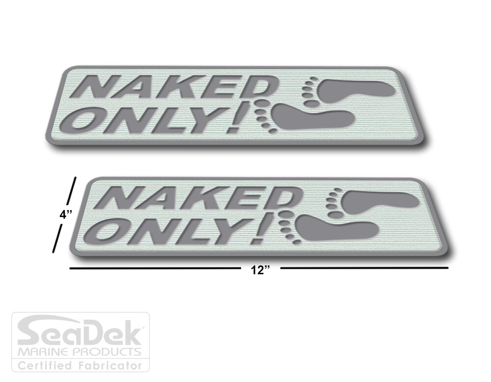 SeaDek Boat EVA Step Pad - Non-Slip 2Pc Stick On - Seafoam-SG - Naked Feet STKD