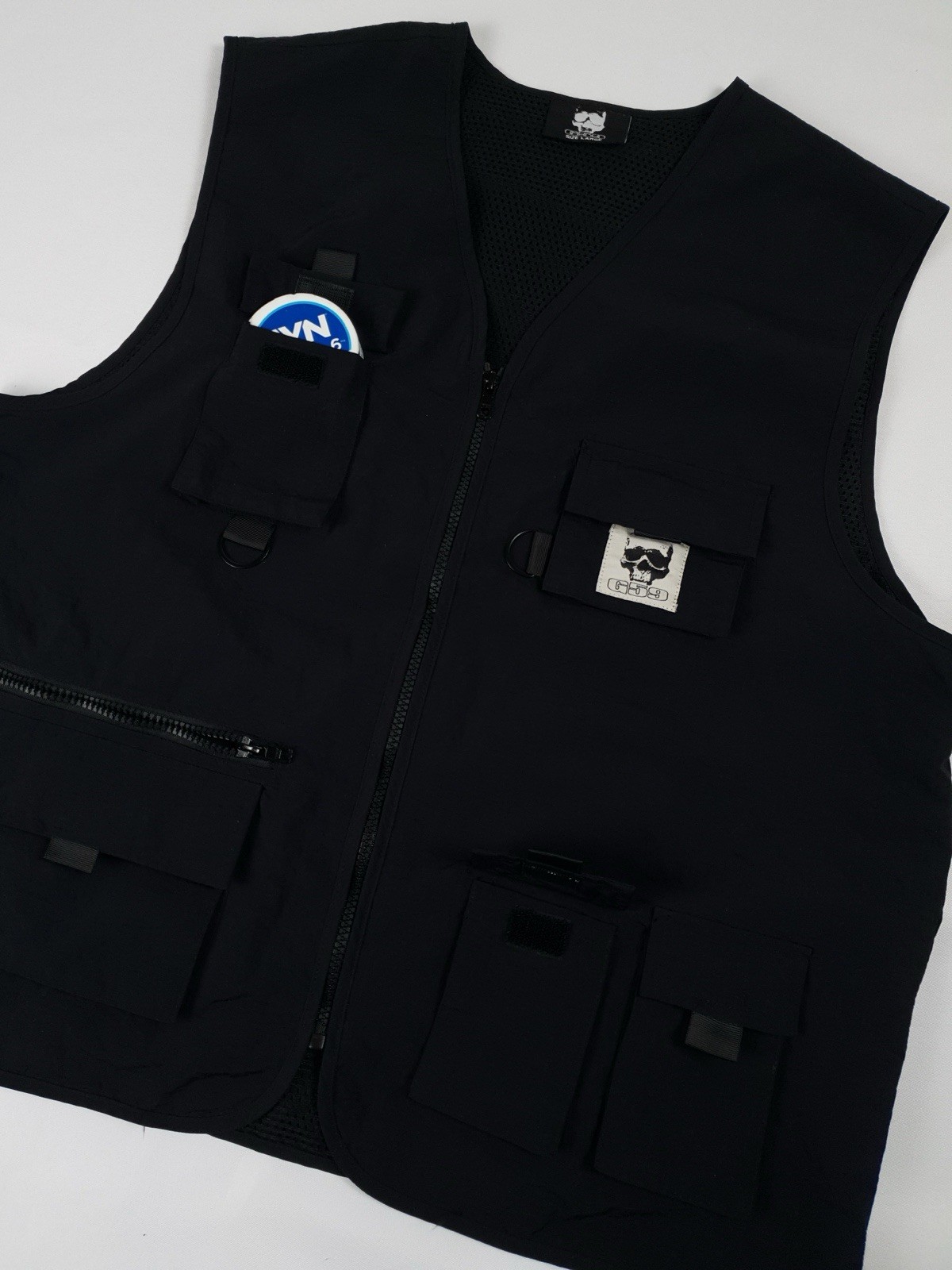 G59 Suicideboys Utility Tactical Military Vest Black Size Large Great Condition