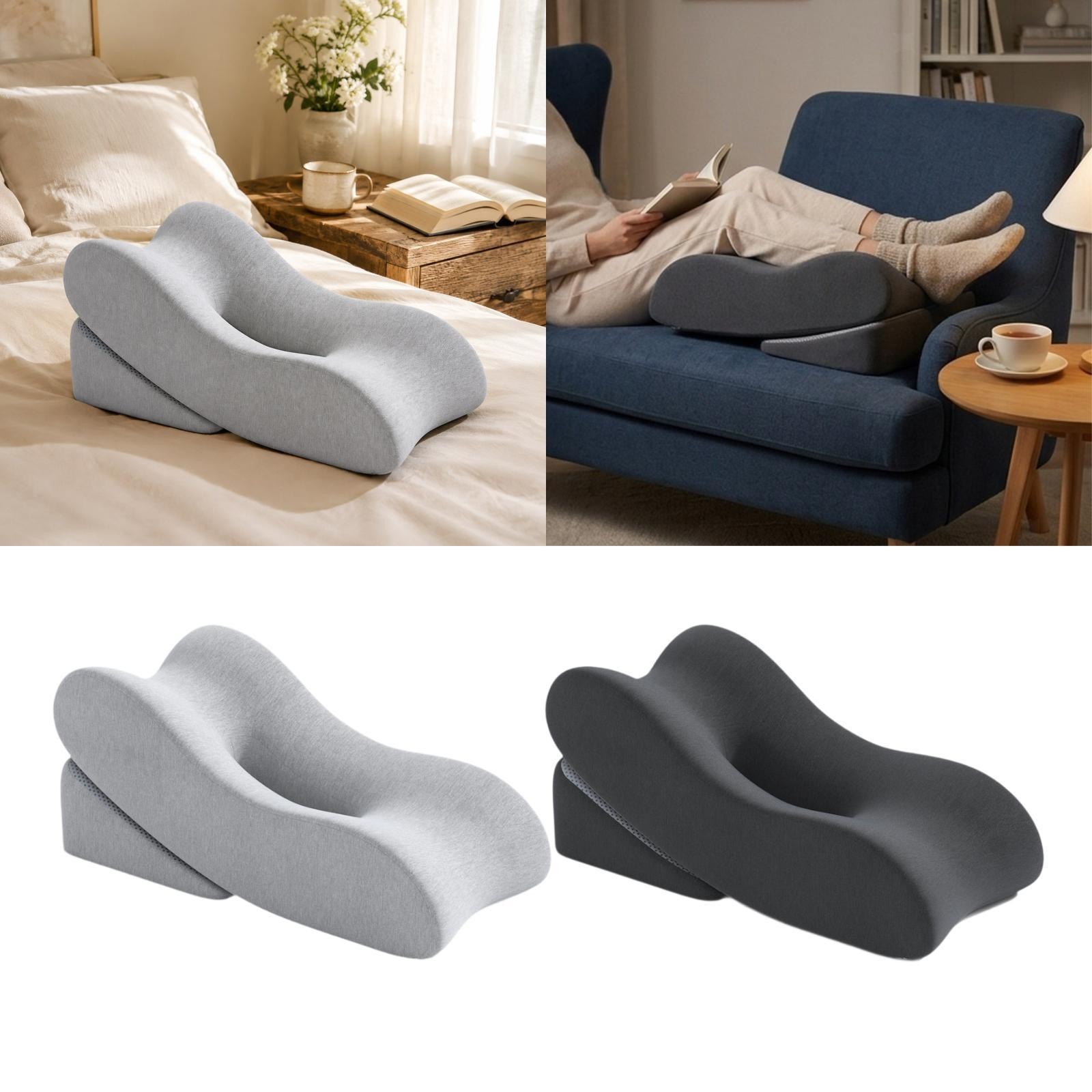 Leg Elevation Pillow Leg Pillow Wedge Cushion Memory Foam Support Suitable for