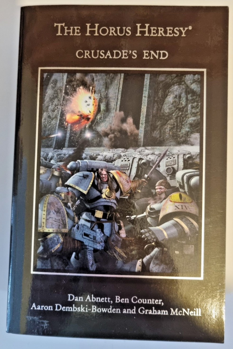 The Horus Heresy Crusades End Black Library New but damage on back cover PaperBk