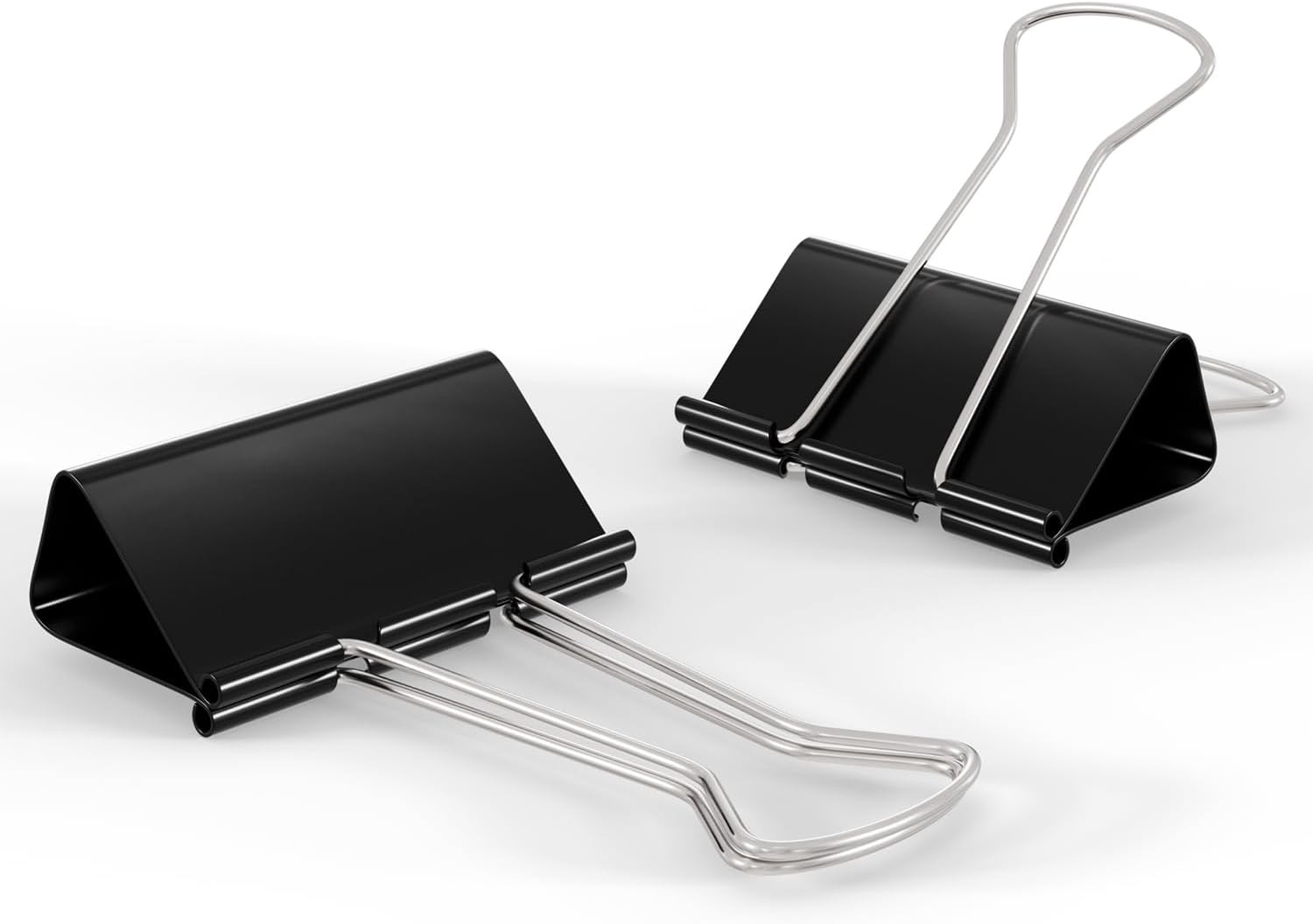 Medium Binder Clips, 48-Pack 1.25 Inch Paper Heavy Duty inches