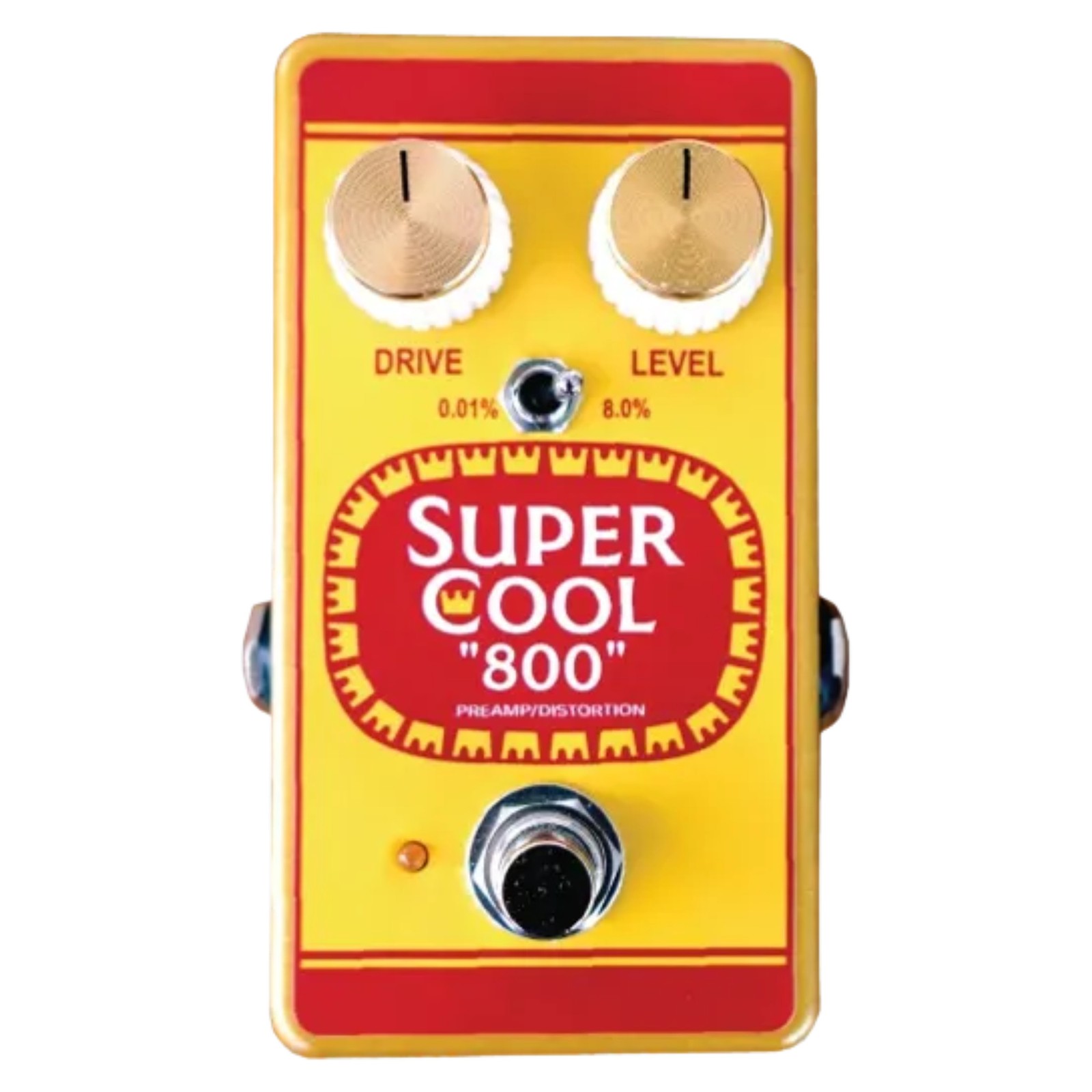 Supercool 800 Preamp/Distortion Effects Pedal
