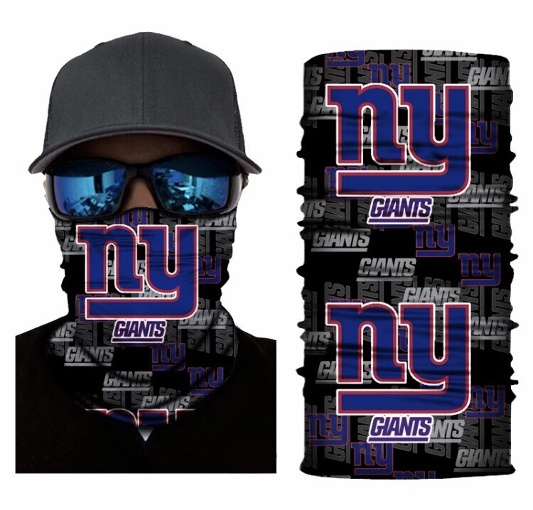New York Giants neck gaiter mask breathable