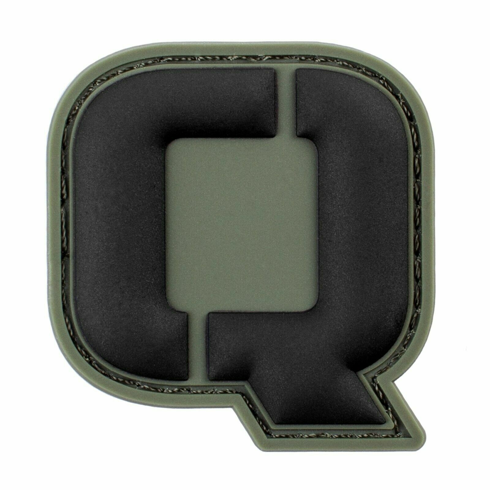 QUADRANT Q - PVC Tactical Morale Patch With Hook Backing USA SELLER!