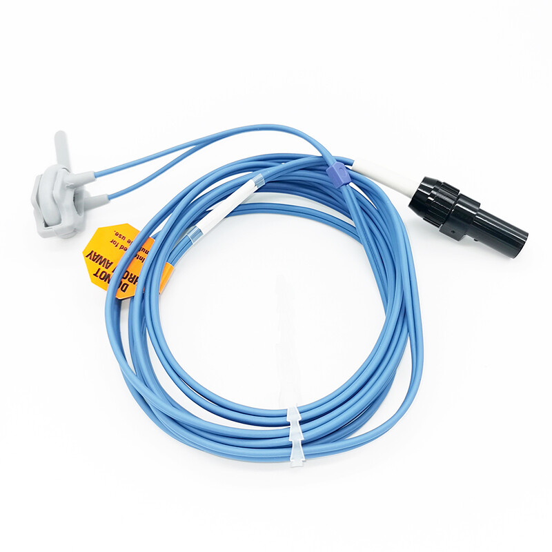 3m 7pin SpO2 Sensor Cable Neonate Silicon Wrap for Datex-Ohmeda/Mennen Monitor