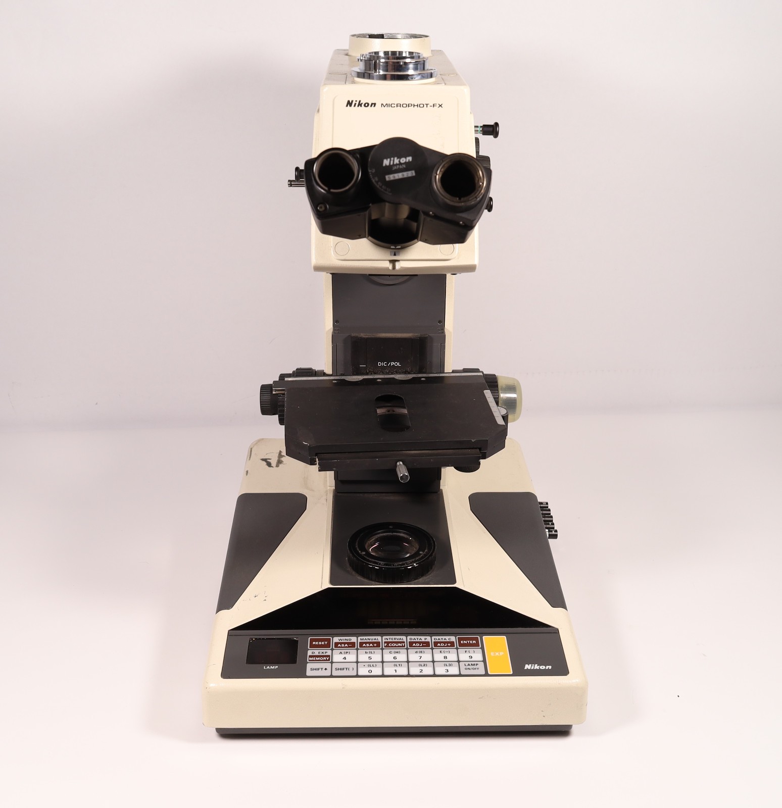 Nikon Mirophot-FX Microscope with Stage and Binocular Head