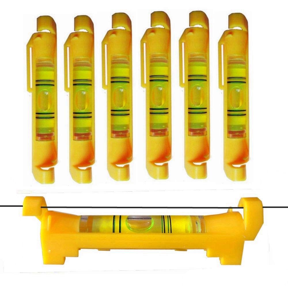 7 pcs Hanging Bubble Line Level for Building Trades, Engineering, Surveying, ...