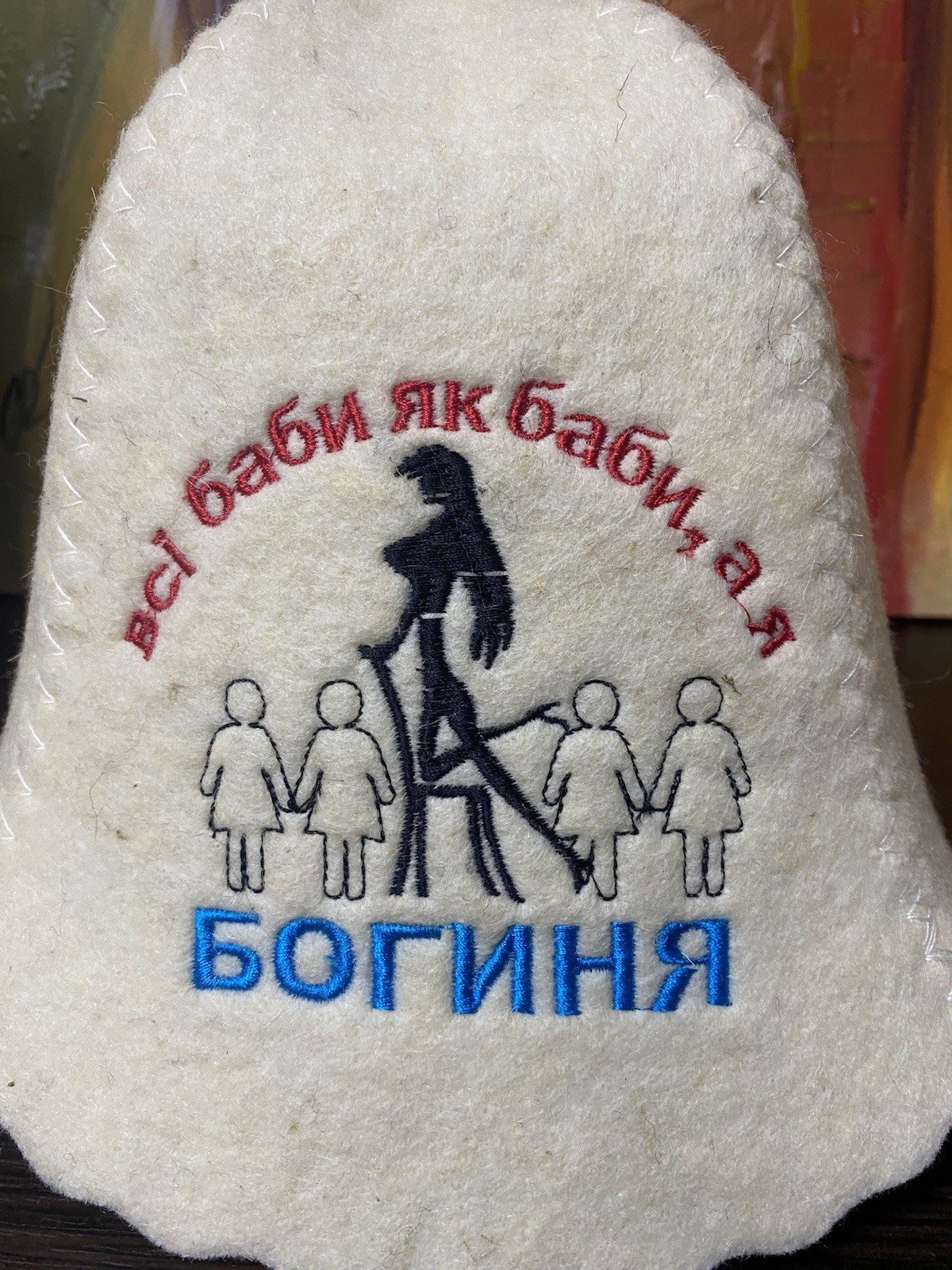 Russian Banya Hat Felt Sauna Hat Шапка Для Бани SPA Felt bath sauna accessories,