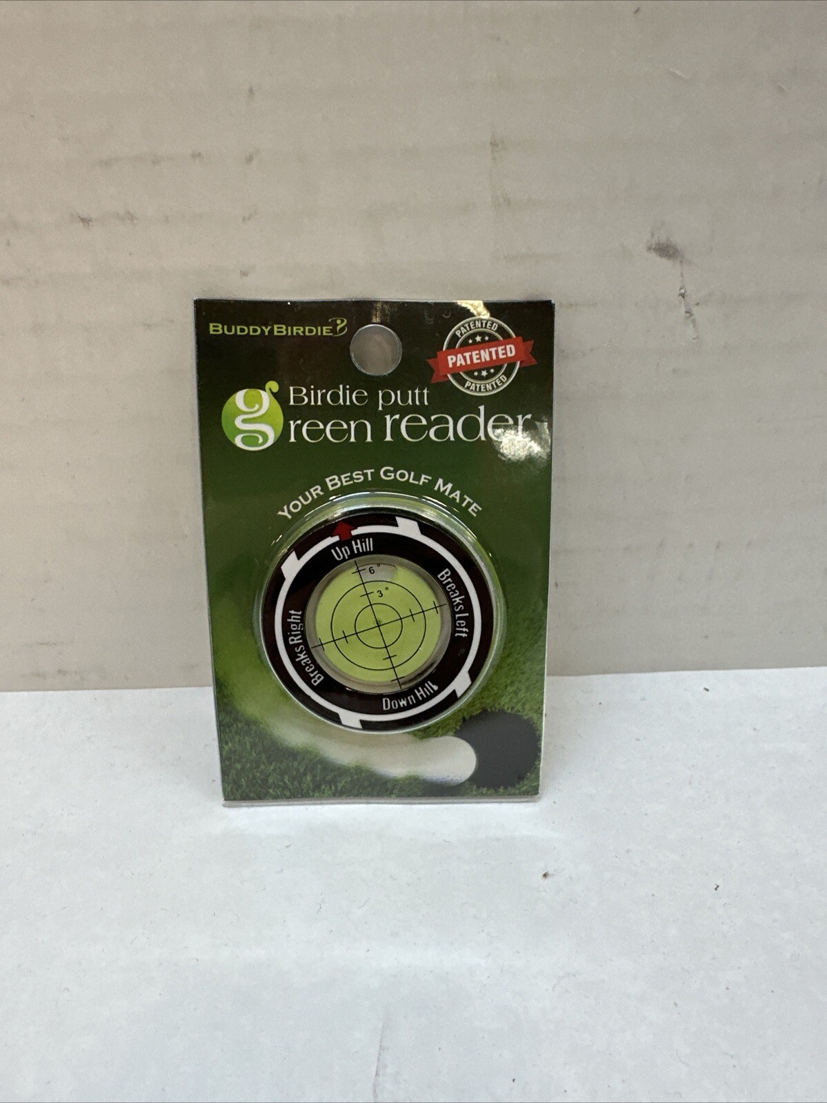 BUDDYBIRDIE Birdie Putt Green Reader Lite | Poker Chip Style Ball Marker Comp...