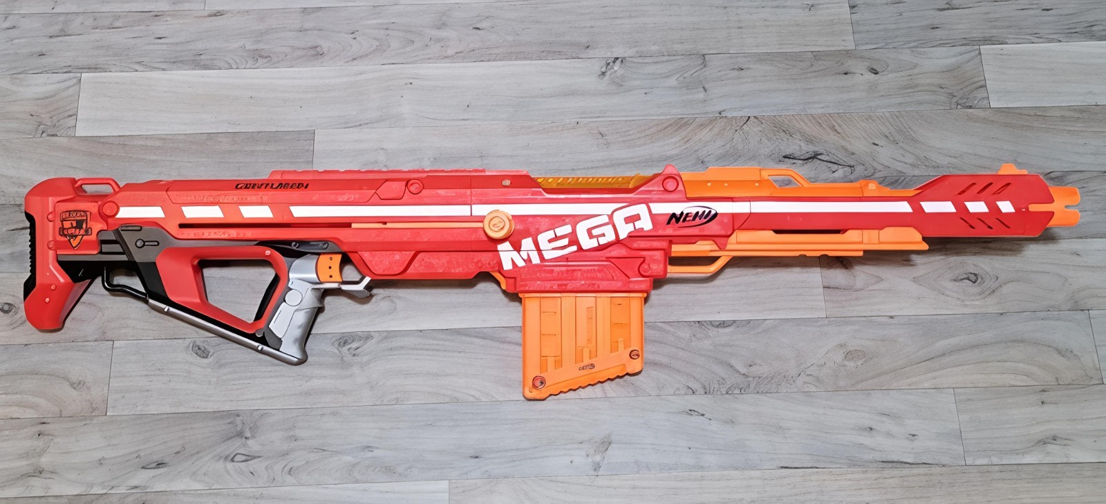 Nerf N-Strike Elite Mega Centurion Sniper Rifle Blaster Gun W/ Magazine