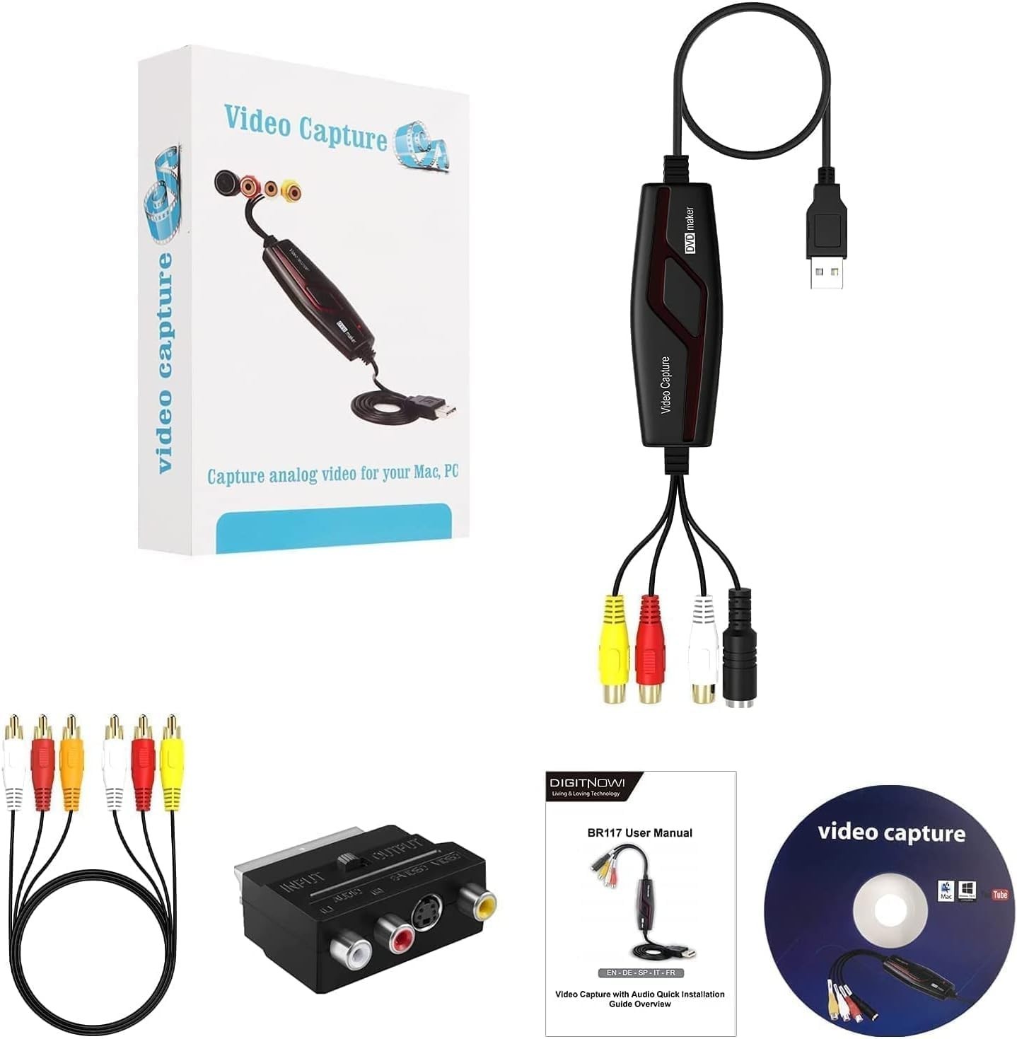 Tape Player Camcorder Digital Converter/`
