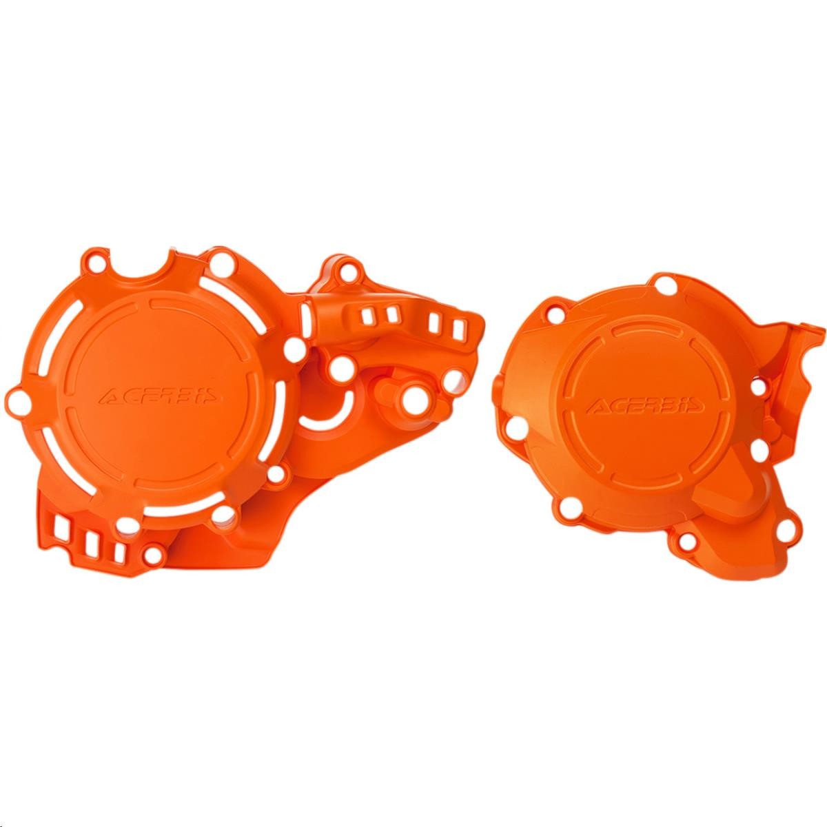 Acerbis 2645515226 X-Power Engine Cover - Orange 16