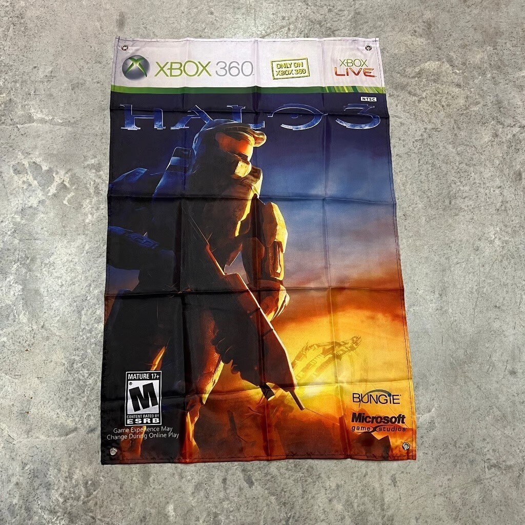 Custom Wall Flag Banner Tapestry 2 x 3 Ft, Xbox 360