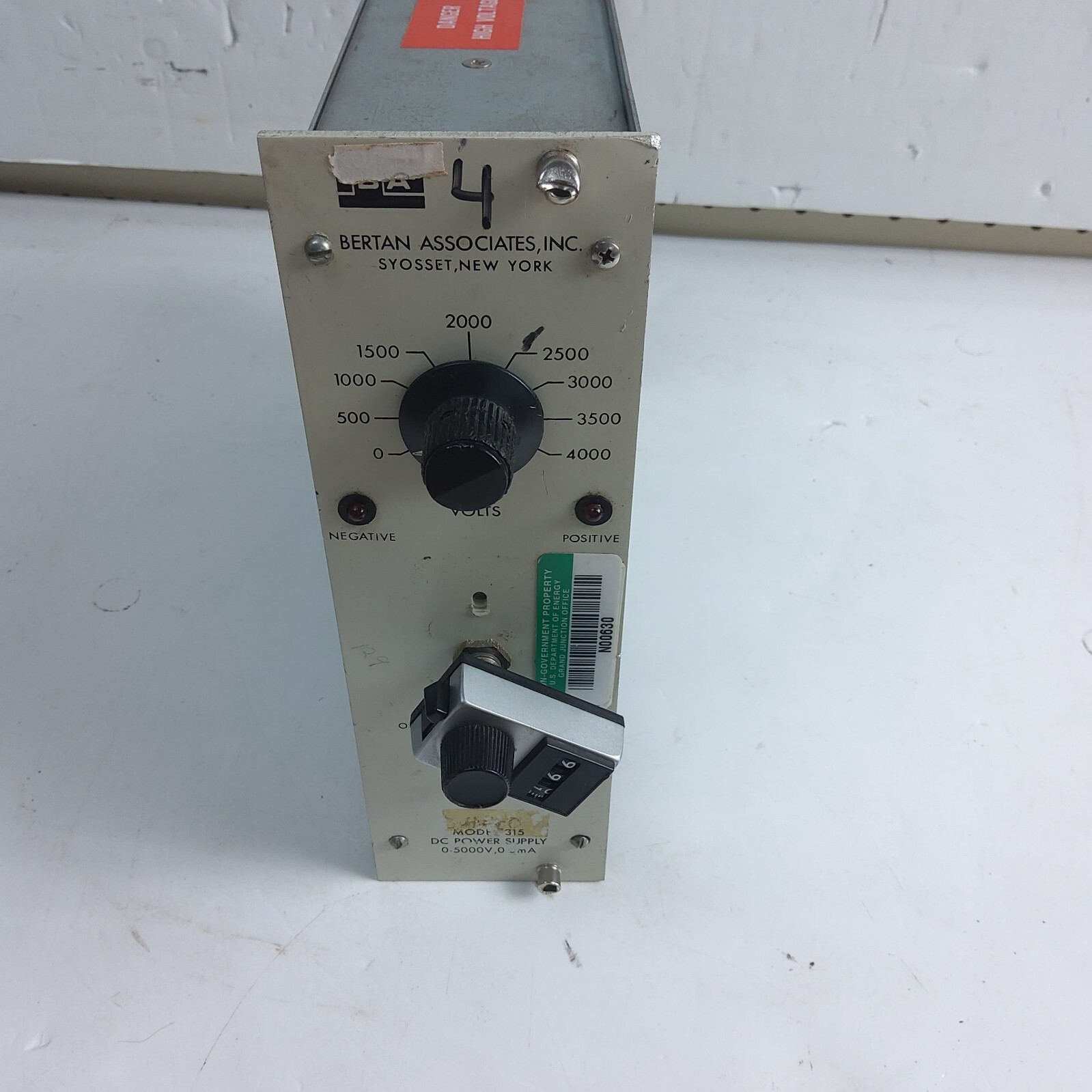 BERTAN Associates Model 315