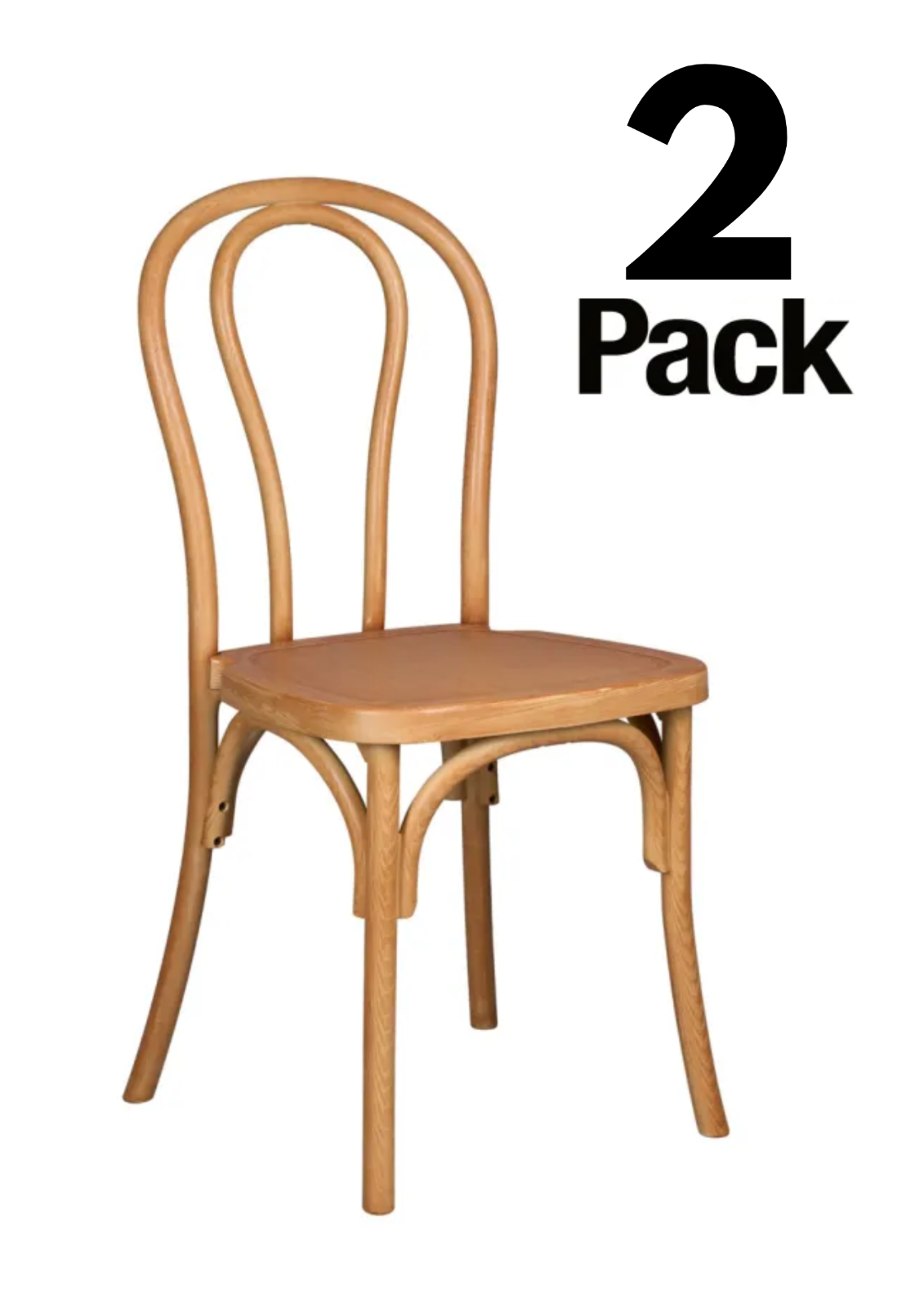 Bentwood Resin Chair by Chivari, 2 Chair Bundle by Chivari