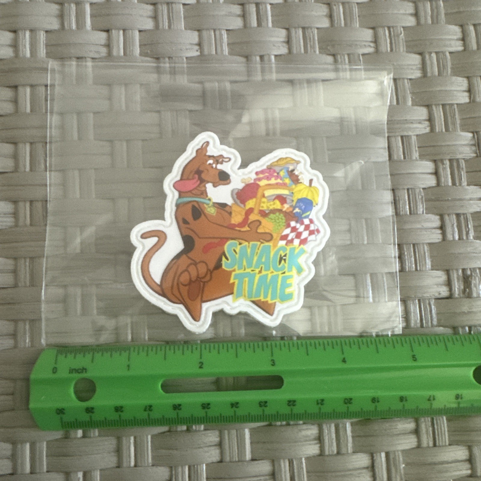 Scooby-Doo Snack Time PVC Patch