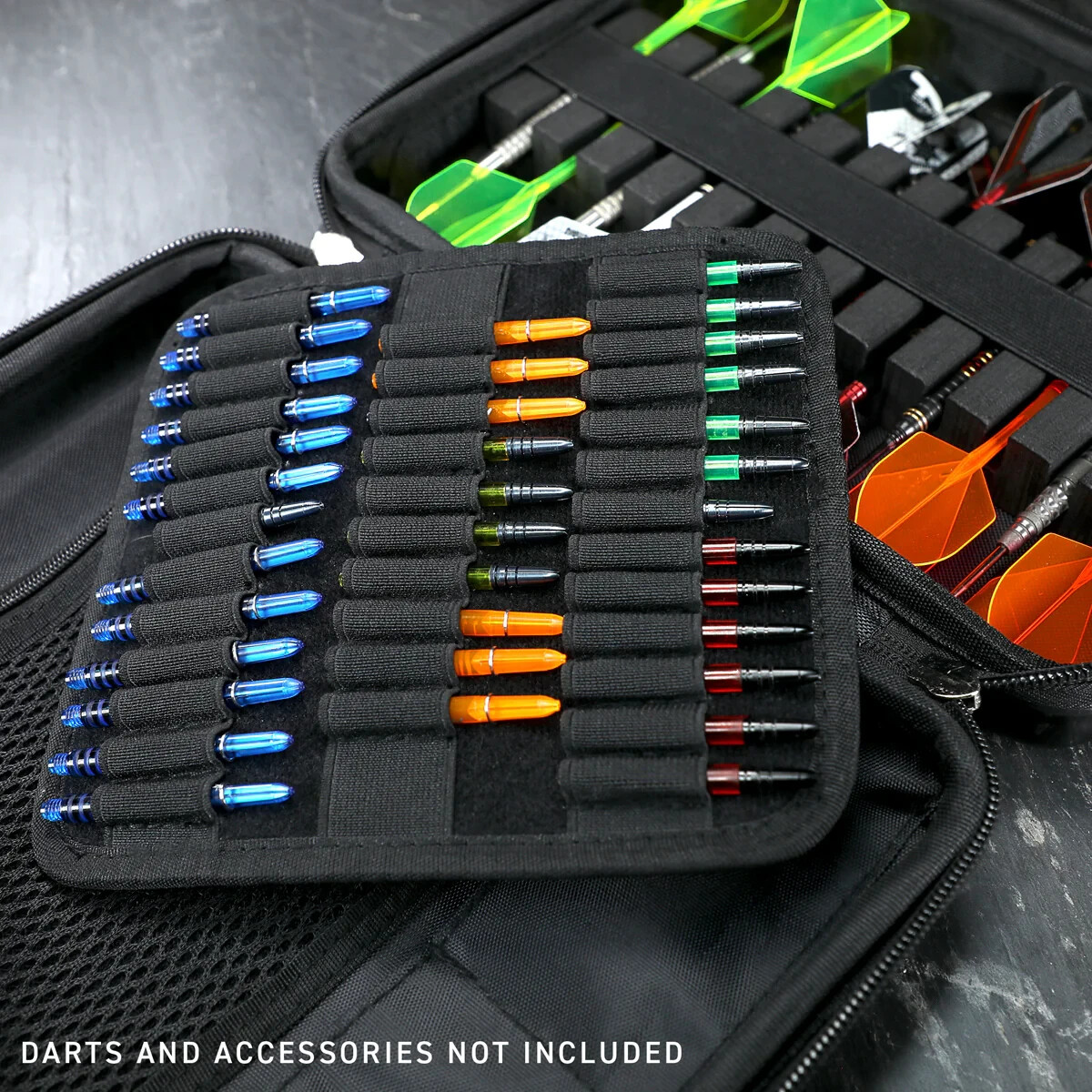 WINMAU ARMOR G4 DART CASE RED HOLDS 4 SETS LOADED