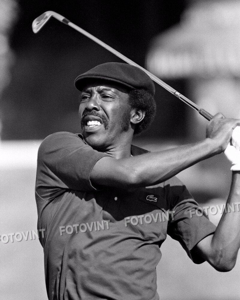 CALVIN PEETE Photo Picture GOLF SWING PGA Golfer Black & White 8x10 or 11x14 CP1
