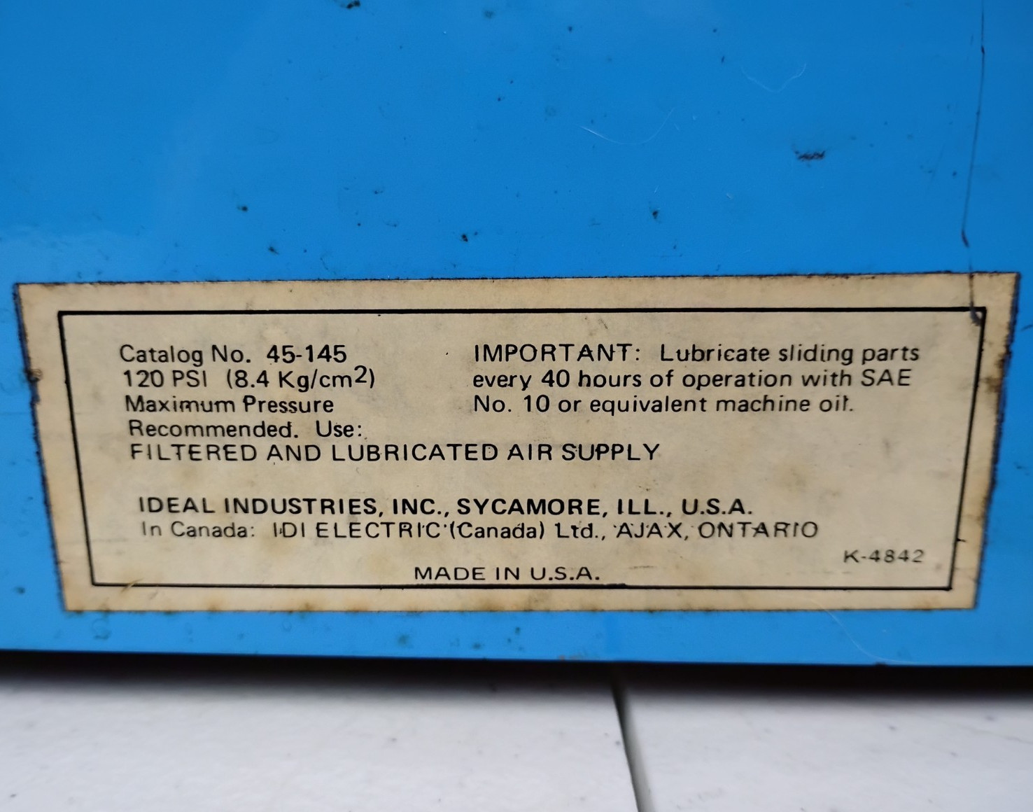 Ideal 45-145 Automatic Power Stripmaster