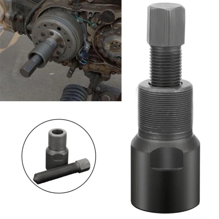 3Way Motorcycle Flywheel Puller Magneto Stator Engine Repair Tool 27mm 28mm 16mm