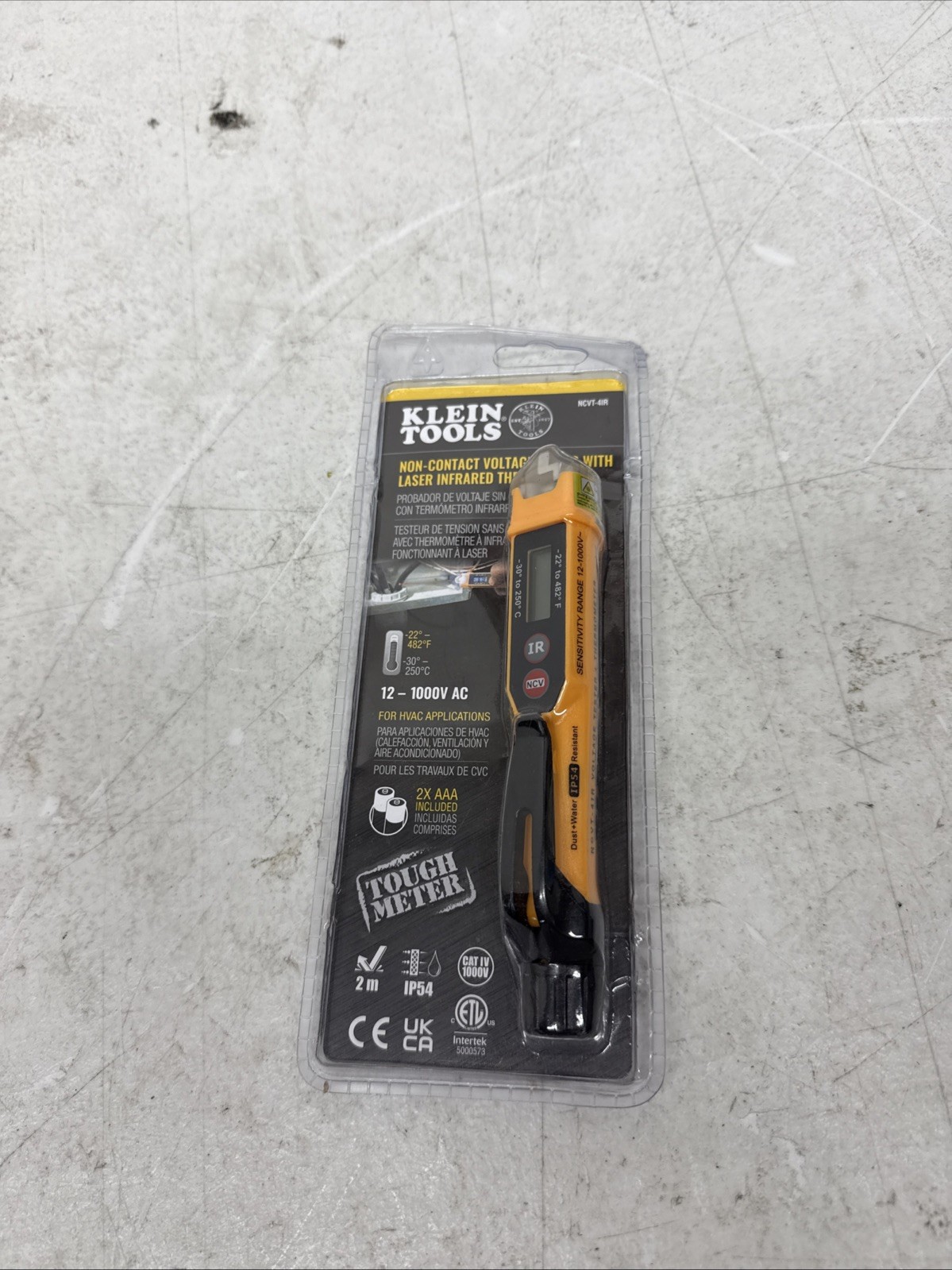 Klein Tools NCVT-4IR Non-Contact Voltage Tester w/Infrared Thermometer