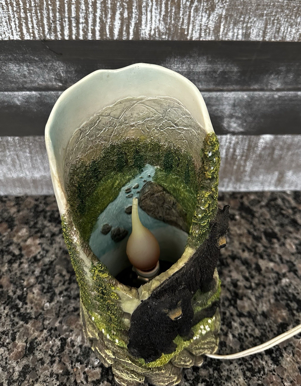 Woodland Things Bear Night Light 9” Tall