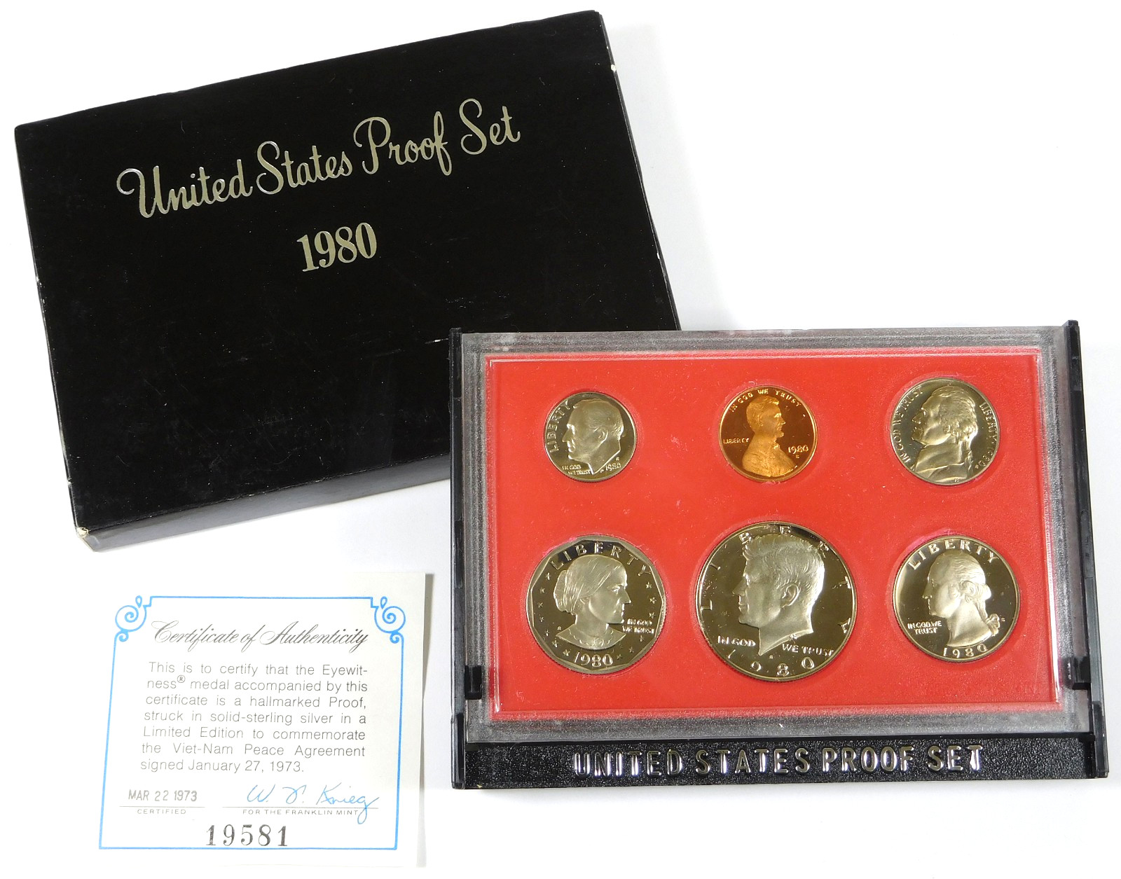1980 U.S. Mint Proof Set - OGP