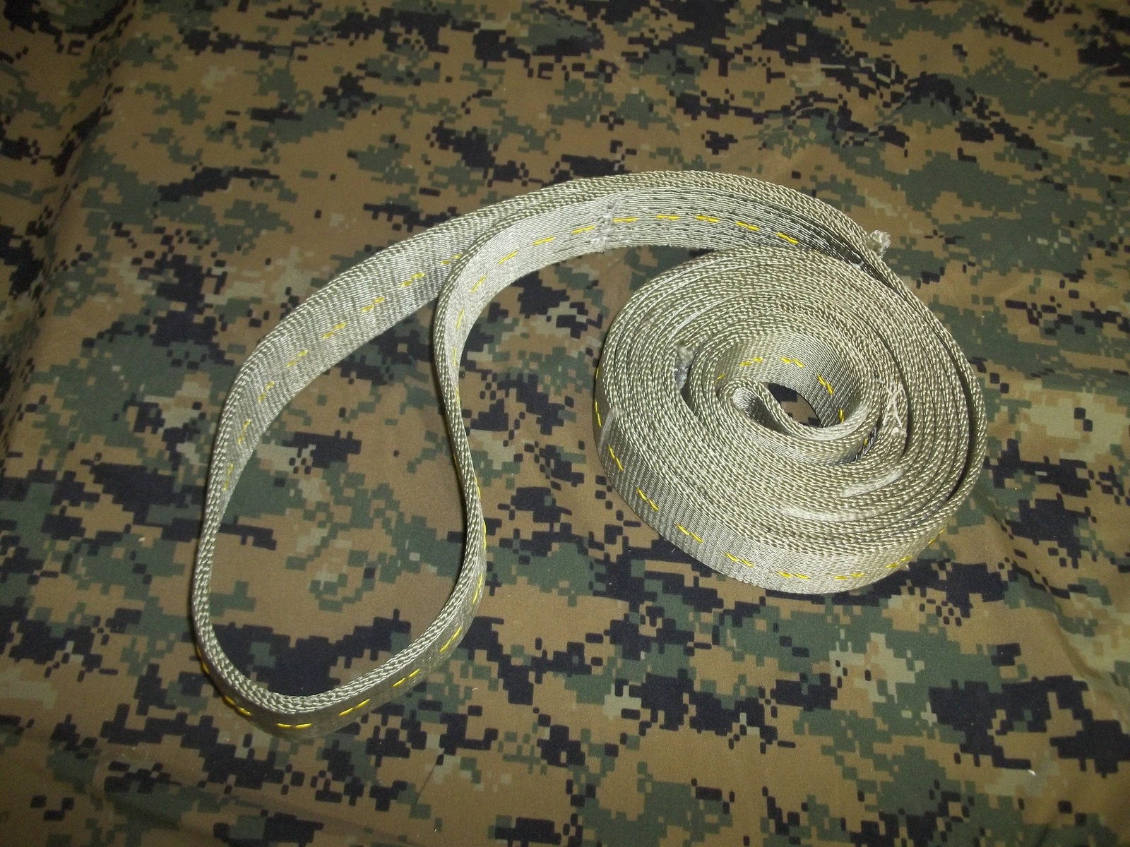 *off roading tow strap lift 4X4 recovery jeep hummer 8 FT 16K USA MADE