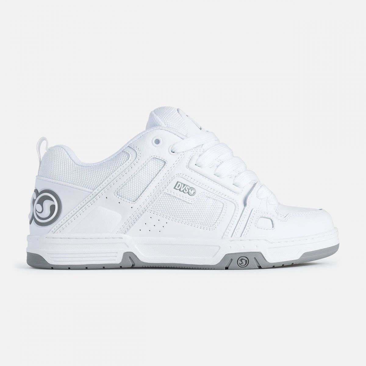 DVS Men's Comanche Skate Shoe White/Grey - DV01310102, White/Grey