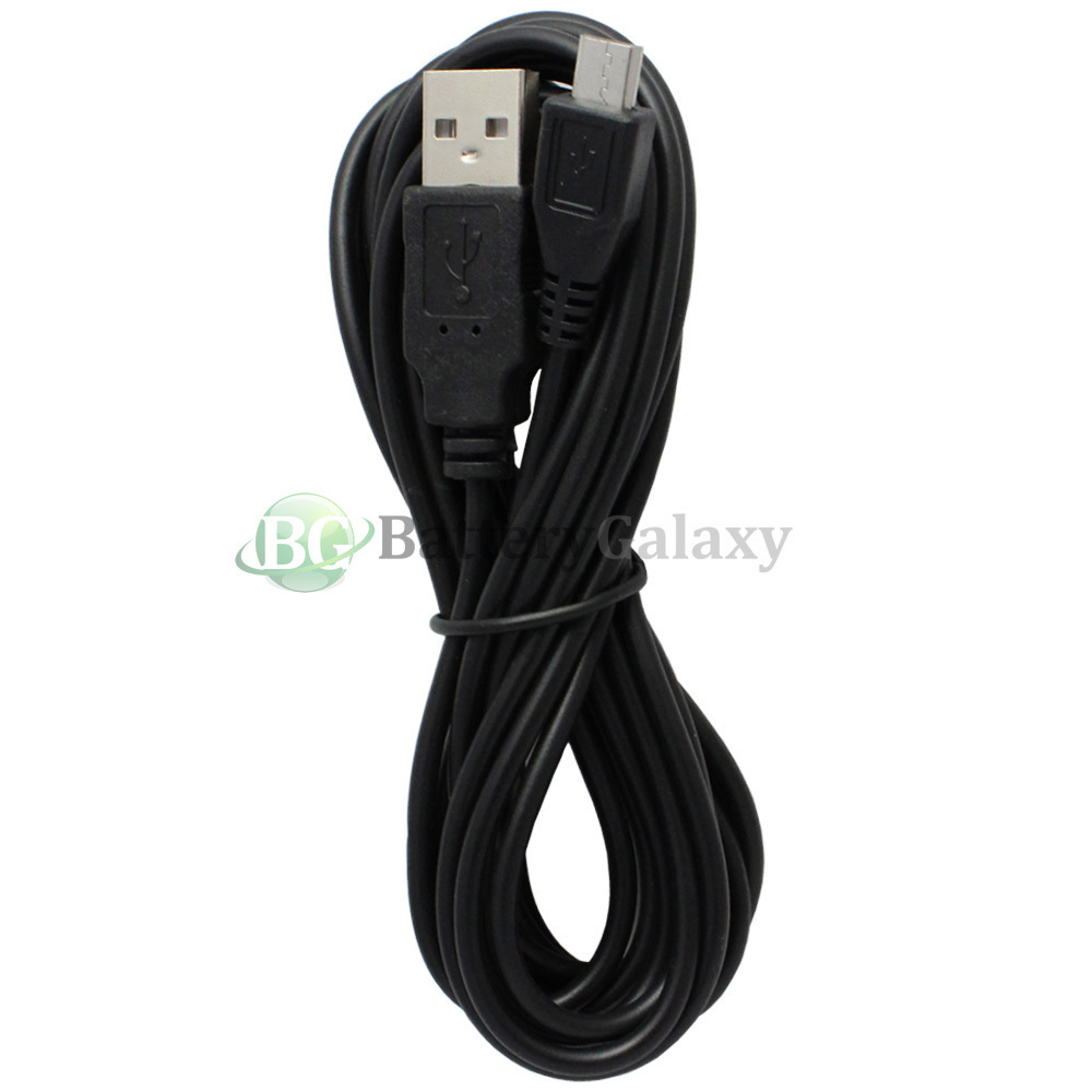 Micro USB 10FT Charger Cable for Phone Samsung Galaxy S5 S6 S7 Edge Plus Active