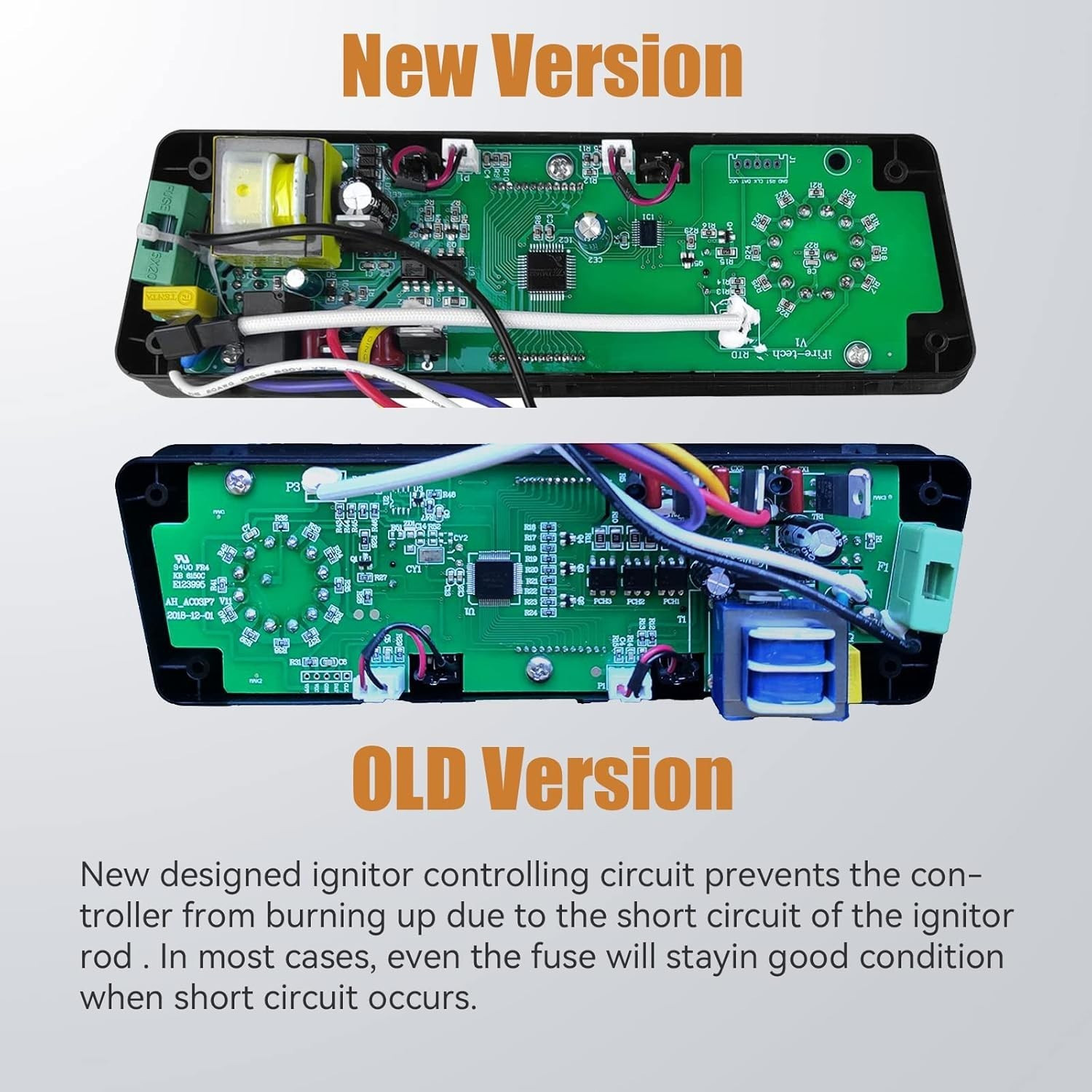 Upgraded Circuit Board for Pit Boss Wood Pellet Grills, Pit Boss Control Panel T
