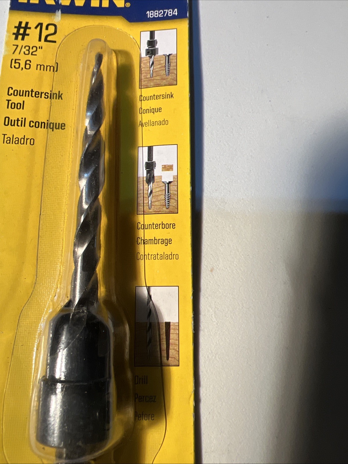 Irwin #12 Tapered Countersink Tool - 1882784 7/32"