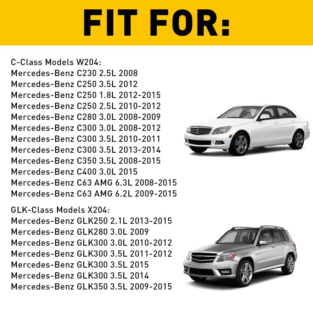 Interior Left For Mercedes C-Class 2008-2014 W204 Inner Door Handle Matte Silver