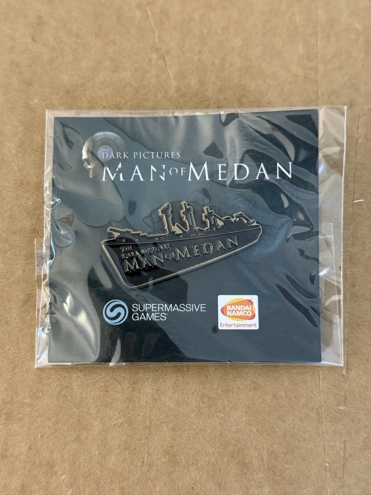 The Dark Pictures Man Of Medan PAX EAST E3 2019 Exclusive Pin NEW SEALED RARE