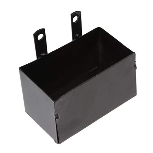 Sturdy Metal Motorcycle Batteries Carrier Case Storage Holder Box for 50cc