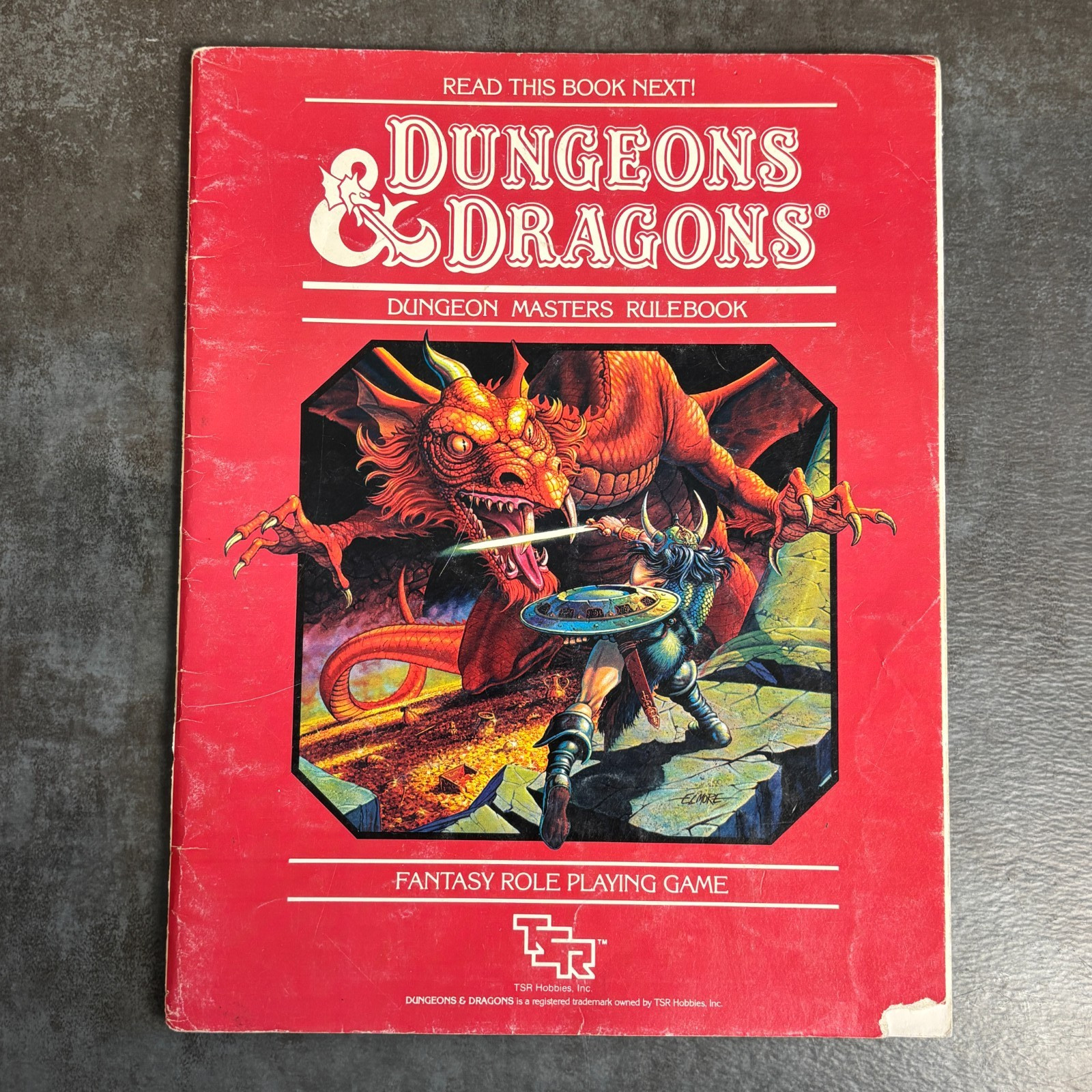 Dungeons and  Dragons Dungeon Masters Rulebook TSR 1983