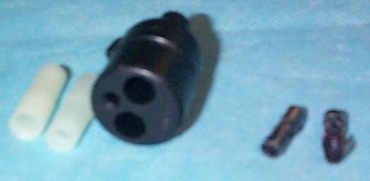 NOS!!!   Military Vehicle Brake Light Switch Connector, P/N:  MS27145-1, NOS!