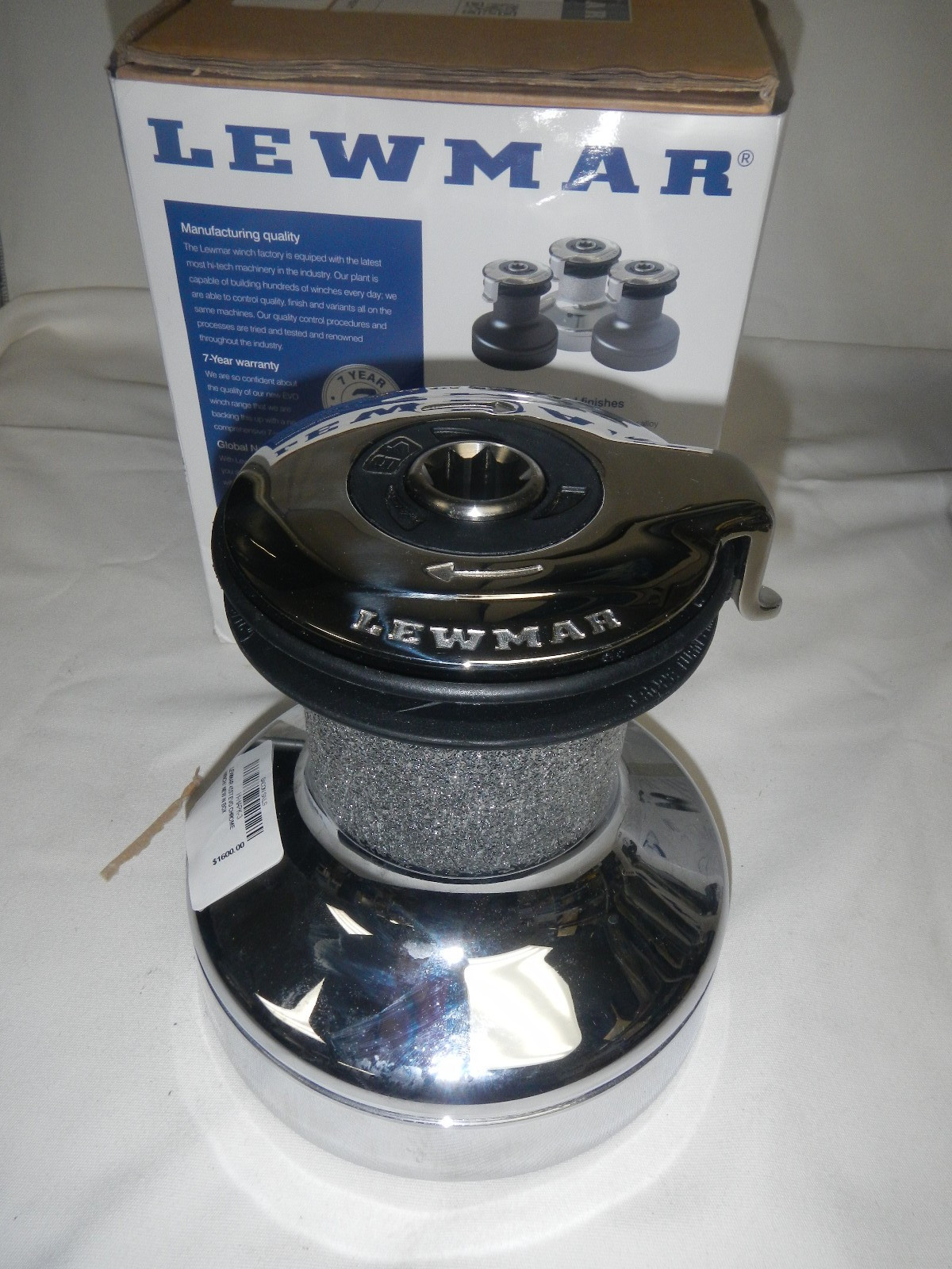 Lewmar 45SDT EVO Winch - Chrome