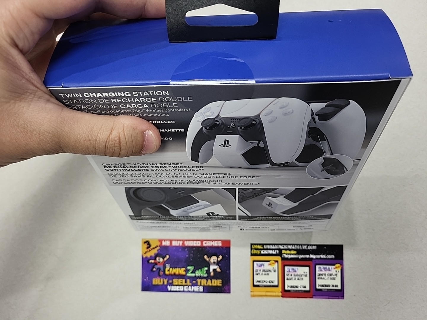 New in Box PowerA Twin Charging Station for PS5 DualSense Controllers