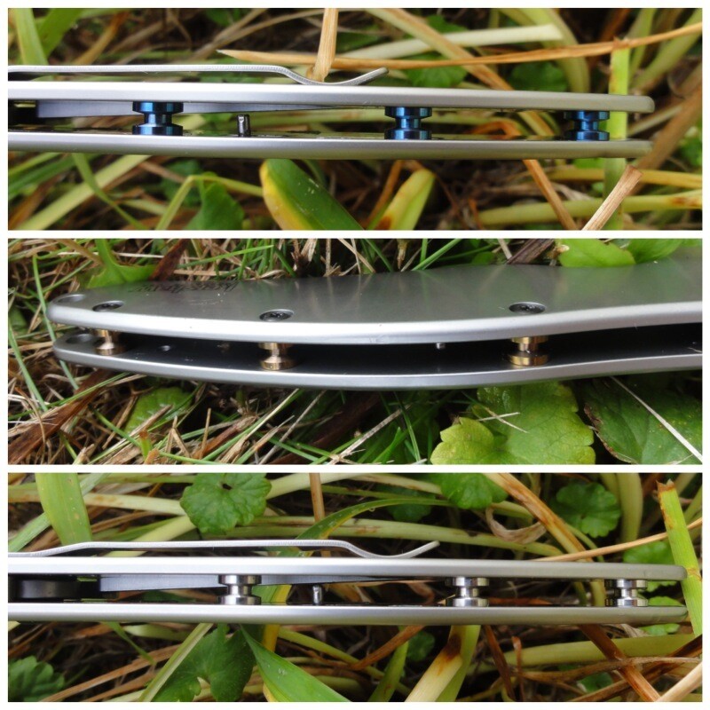 New Custom Titanium Standoffs Made for Kershaw Shallot Knife