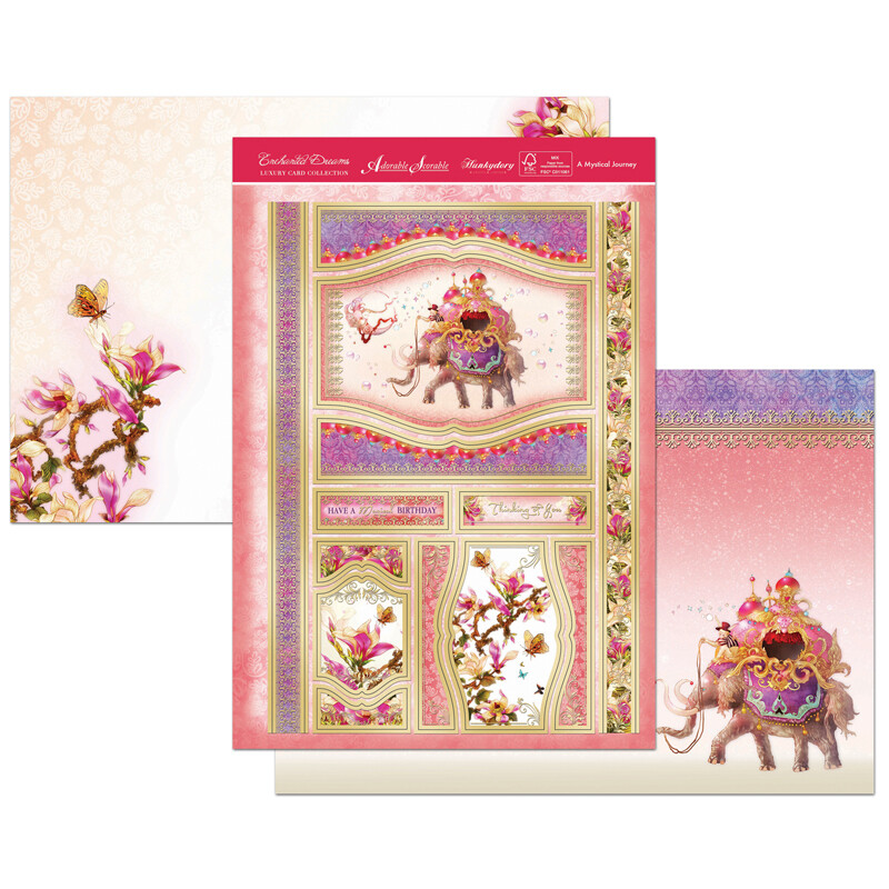 Hunkydory Festive Luxury Topper Set:  Enchanted Dreams, A Mystical Journey - NEW