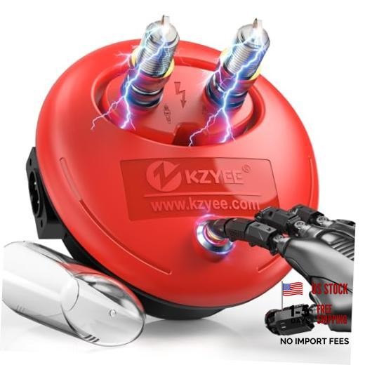 KS30 Spark Plug Tester, Dual-Port Ignition Coil Tester, One-Tap with Red