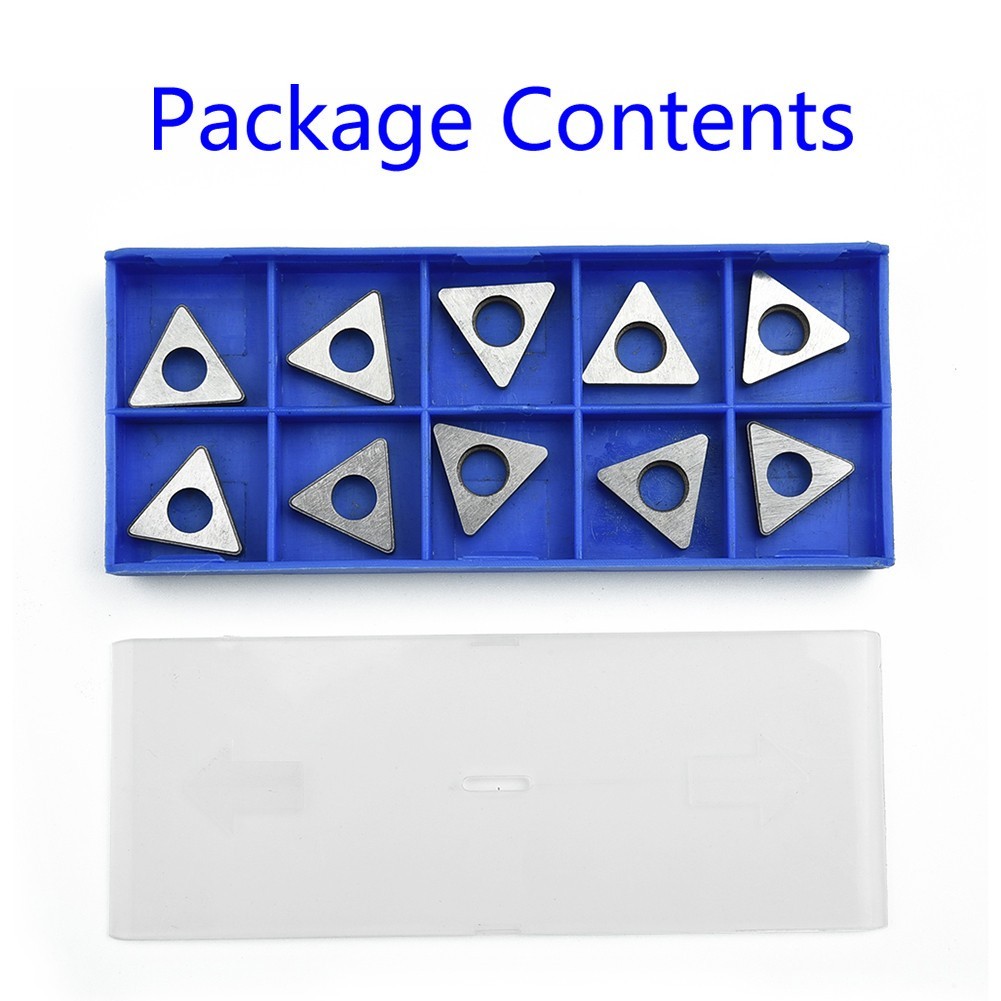 Carbide Shims 60Deg Triangle For TNMG1604 Insert Turning Tool Holder 10Pcs-Part