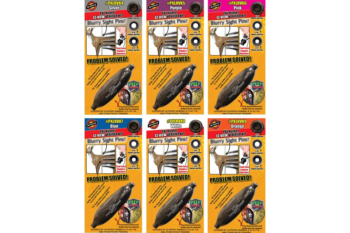 Specialty Archery w 4 Verifier Peep Guard Silver Standard Functional Tone