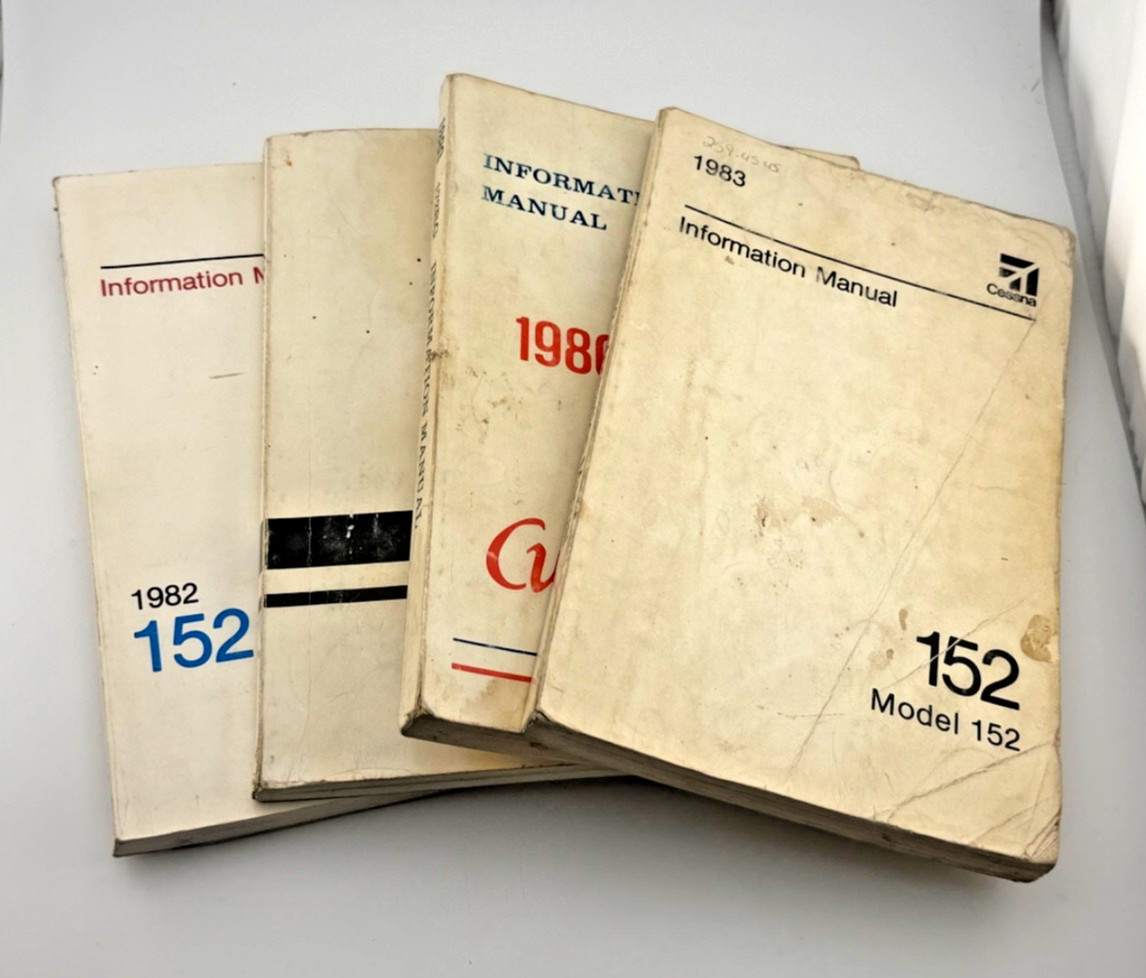 Cessna Lot of 17 Pilots Operating Handbooks, Owner's & Info Manuals, & More