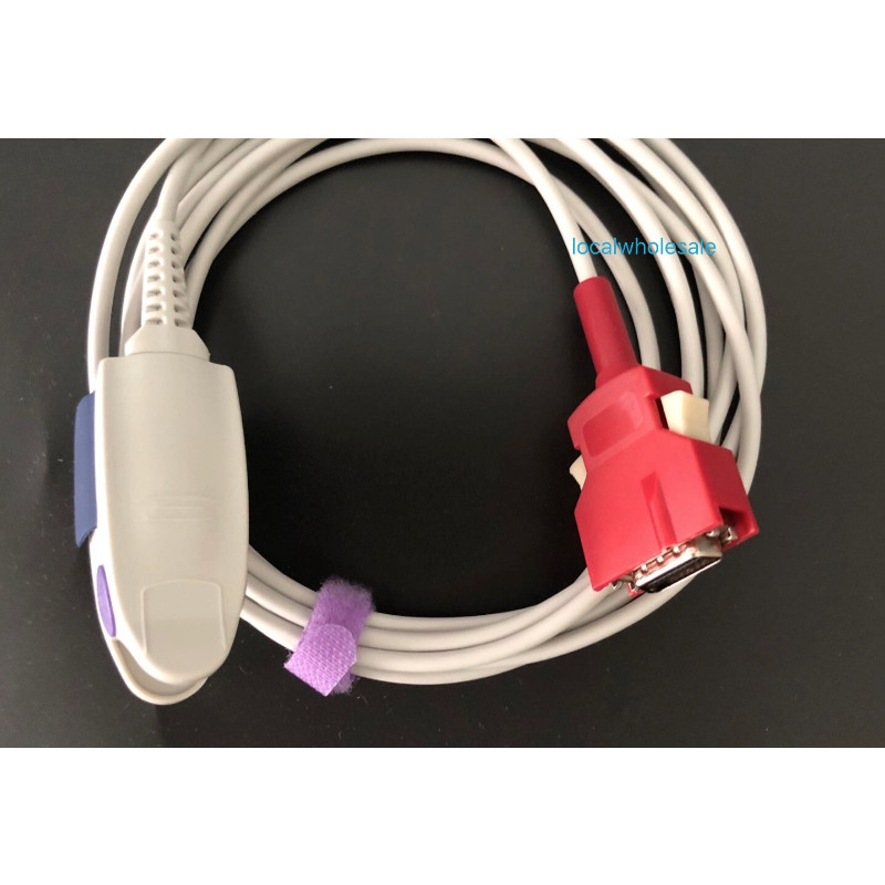 DCI-DC-3 Masimo Rainbow Red 20Pin Rad-7 Rad-8 SpO2 Adult Pulse Sensor 2201