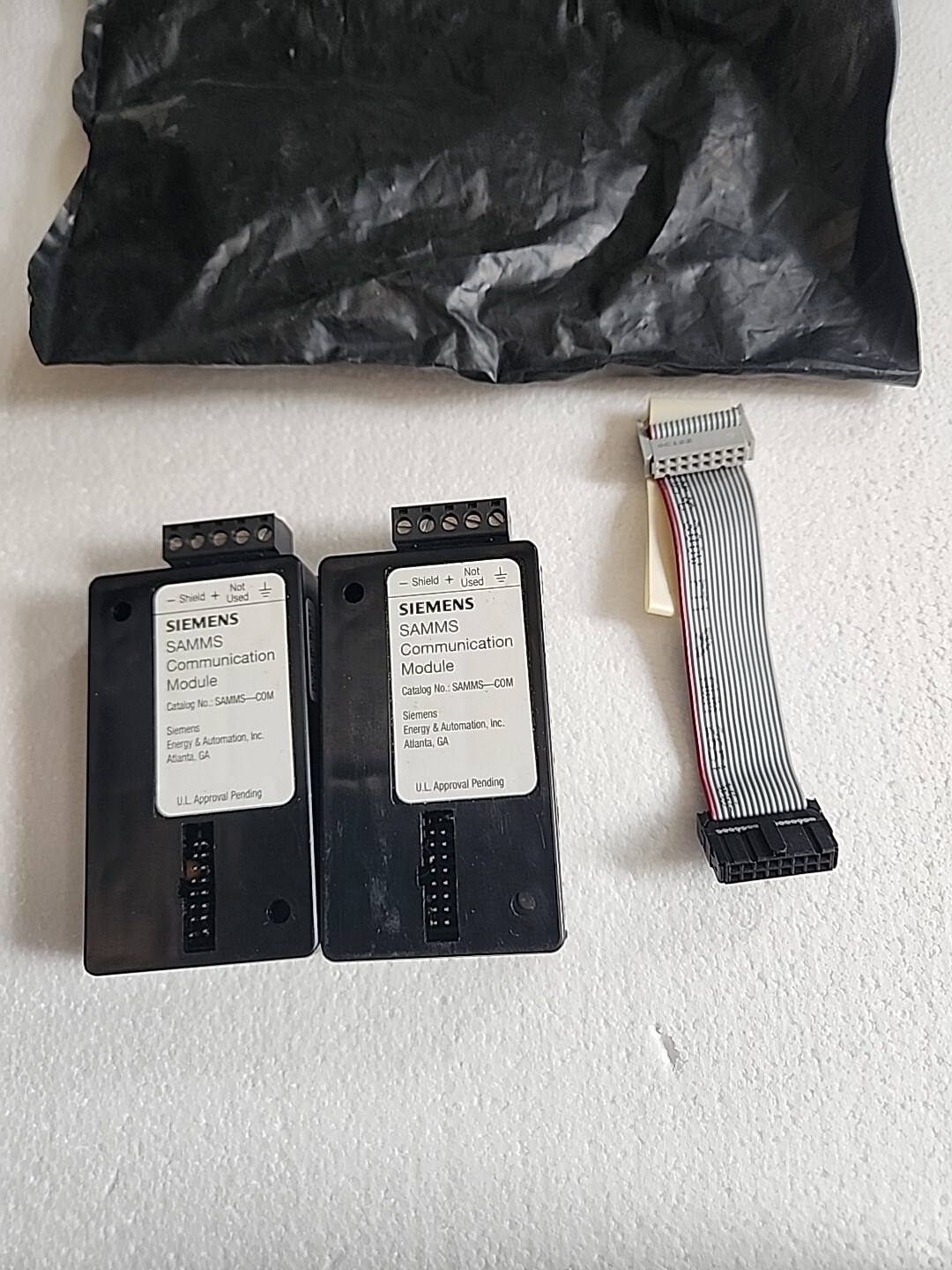 Lot of two Siemens SAMMS Communication Module