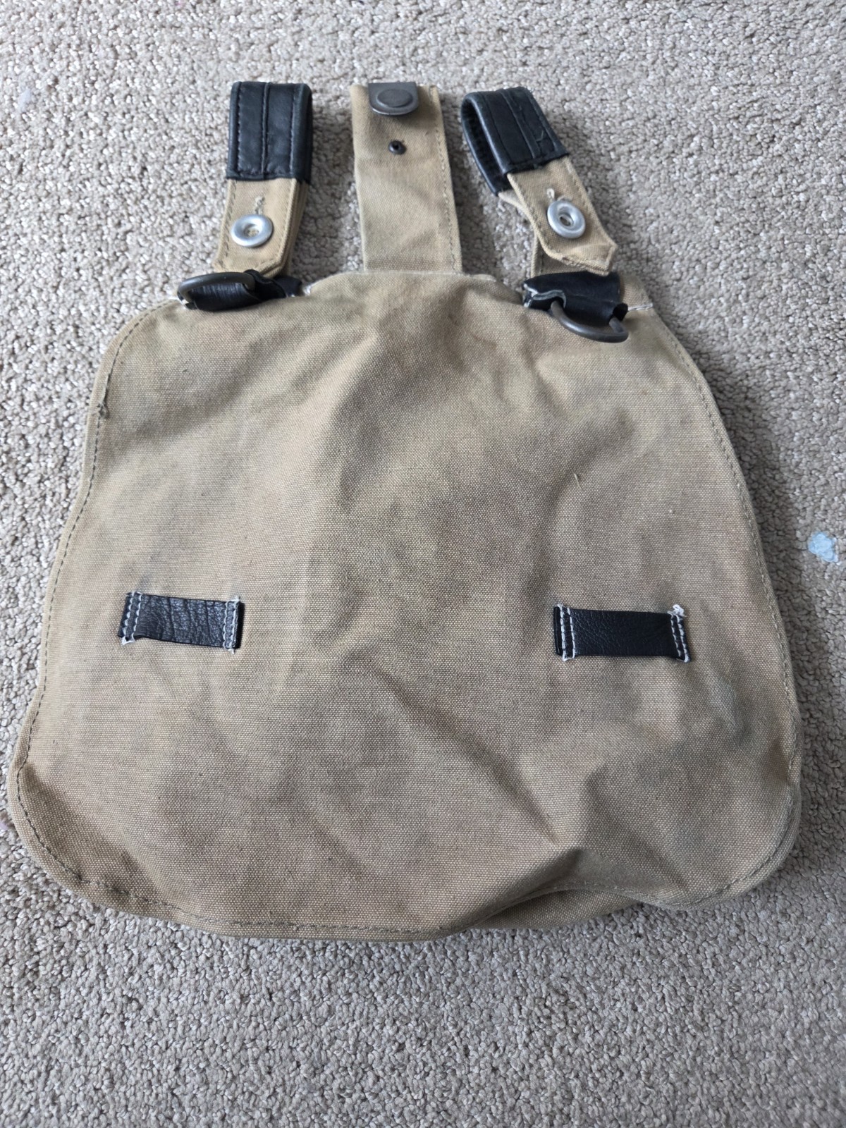 WW2 German Breadbag NEW Reenactment High Quality Leather WWII
